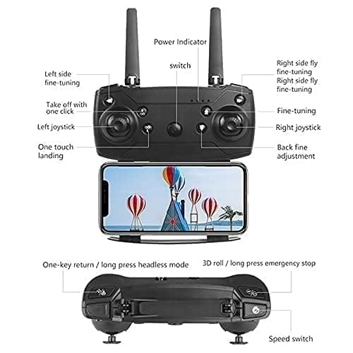 Drone camera setup