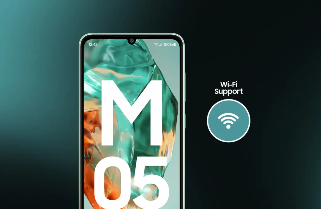 Samsung Galaxy M05 connectivity